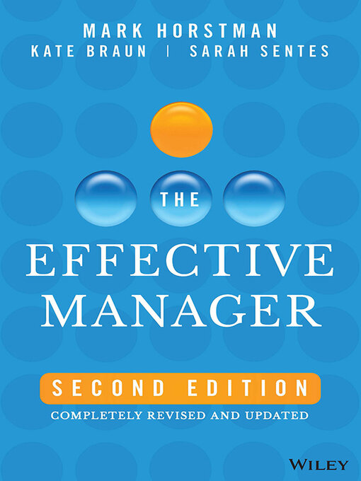 Title details for The Effective Manager by Mark Horstman - Wait list